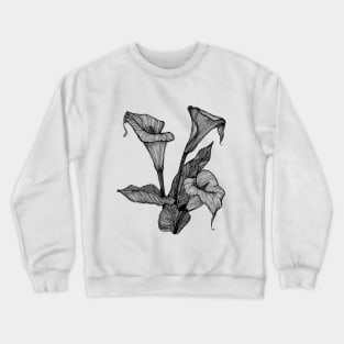 calla lily Crewneck Sweatshirt